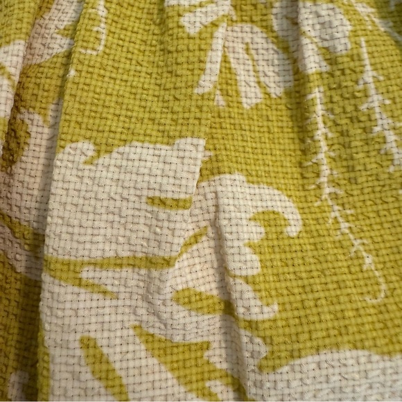 Ted Baker Mahbel Textured Floral Cami Top in Yellow Peplum size 1 - Picture 7 of 12